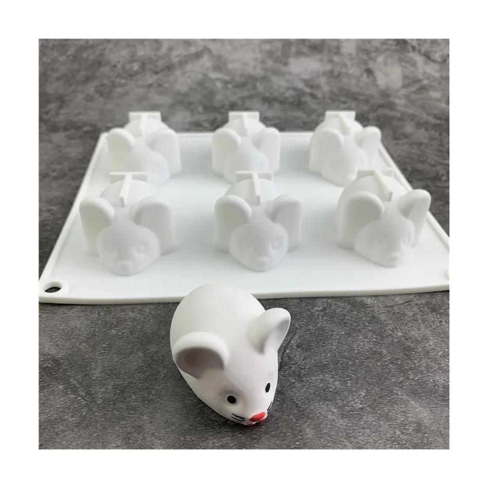 1 Pcs 귀여운 모양 마우스 금형 무스 케이크 디저트 - Bunny Cake Mold 리뷰 및 가격