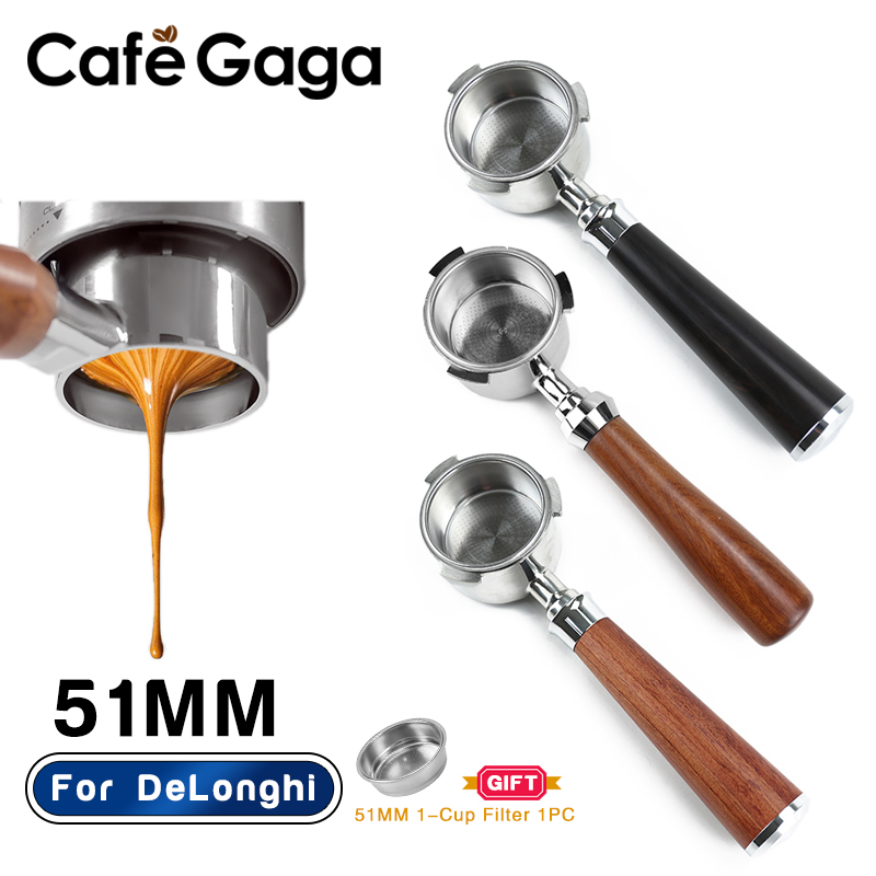 51mm 커피 바텀리스 포터필터 네이키드 (델롱기 데디 - Delonghi Espresso Dedica 685 리뷰 및 가격