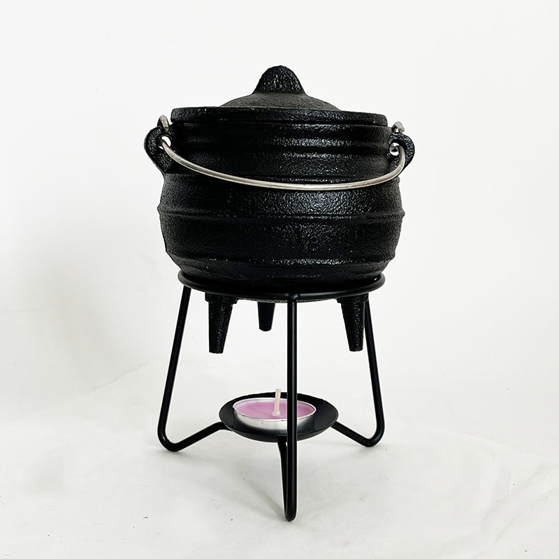 중형 1/8 # 캐스트 다리미 가마솥, 금속 거치대 포 - Cast Iron Corn 리뷰 및 가격