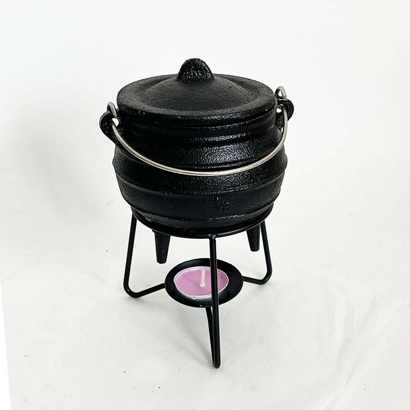 중형 1/8 # 캐스트 다리미 가마솥, 금속 거치대 포 - Cast Iron Corn 리뷰 및 가격