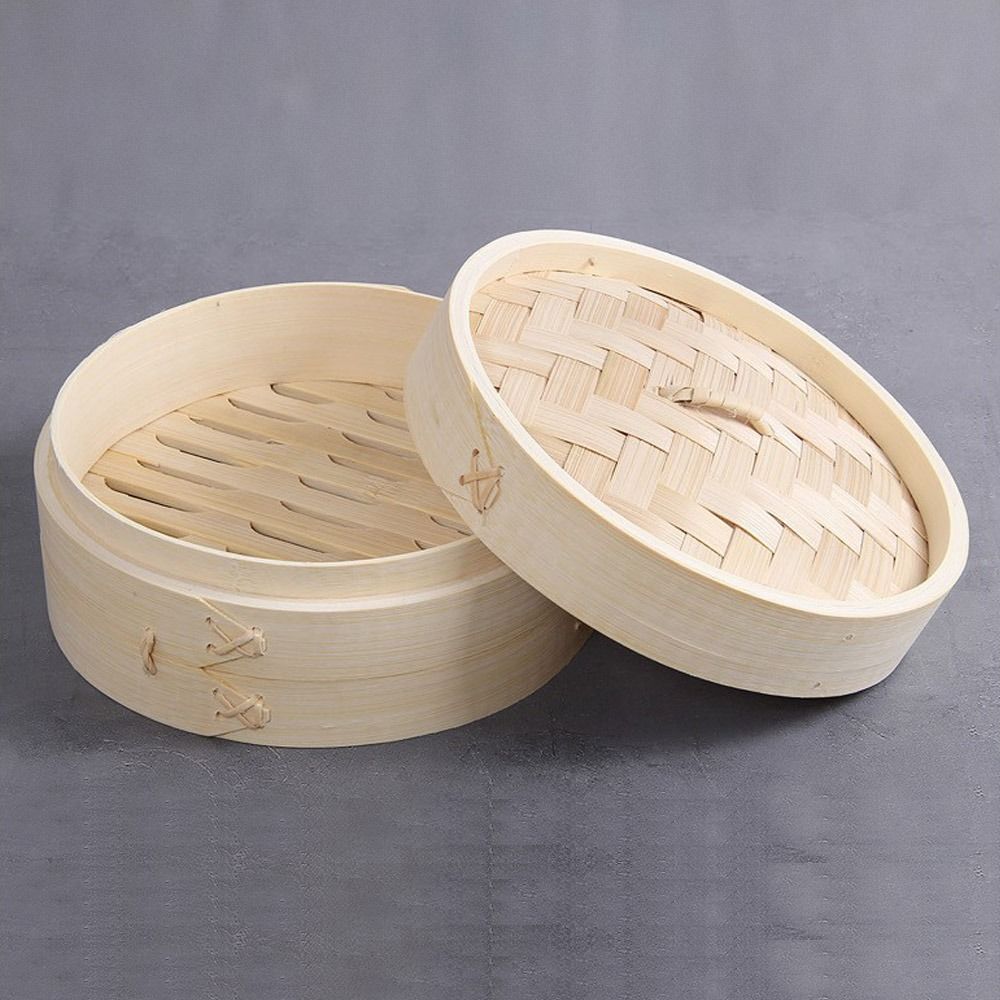 뚜껑이 달린 대나무 스티머 바구니, 만두 스티머 바구니 - Bao Steamer Bamboo 리뷰 및 가격